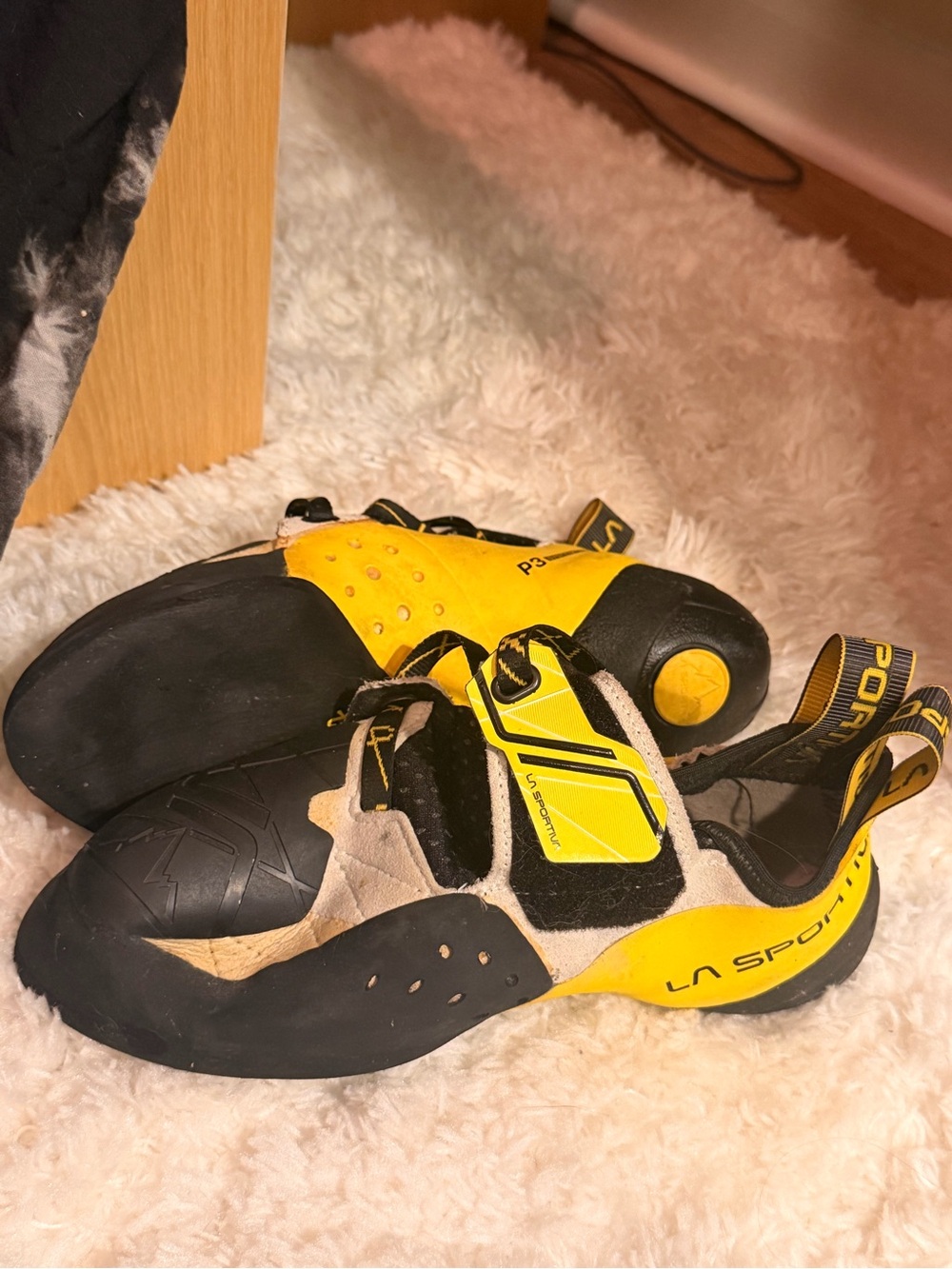 La Sportiva solution Yellow Climbing Shoes